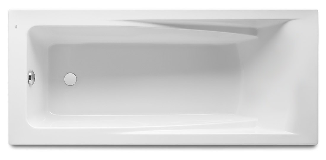 ROCA Hall ZRU9302768  Акриловая ванна 1700x750 с фронтальной панелью и монтажным комплектом