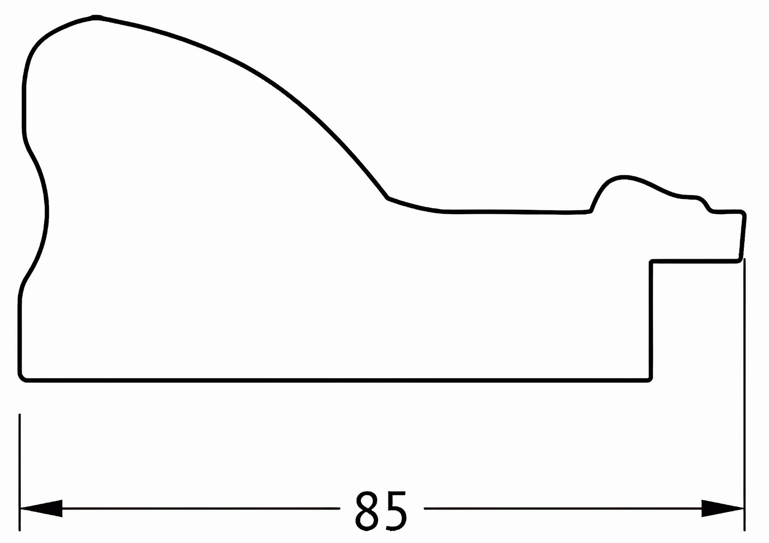 Evoform Exclusive-G BY4016 Зеркало с гравировкой в багетной раме 55x72