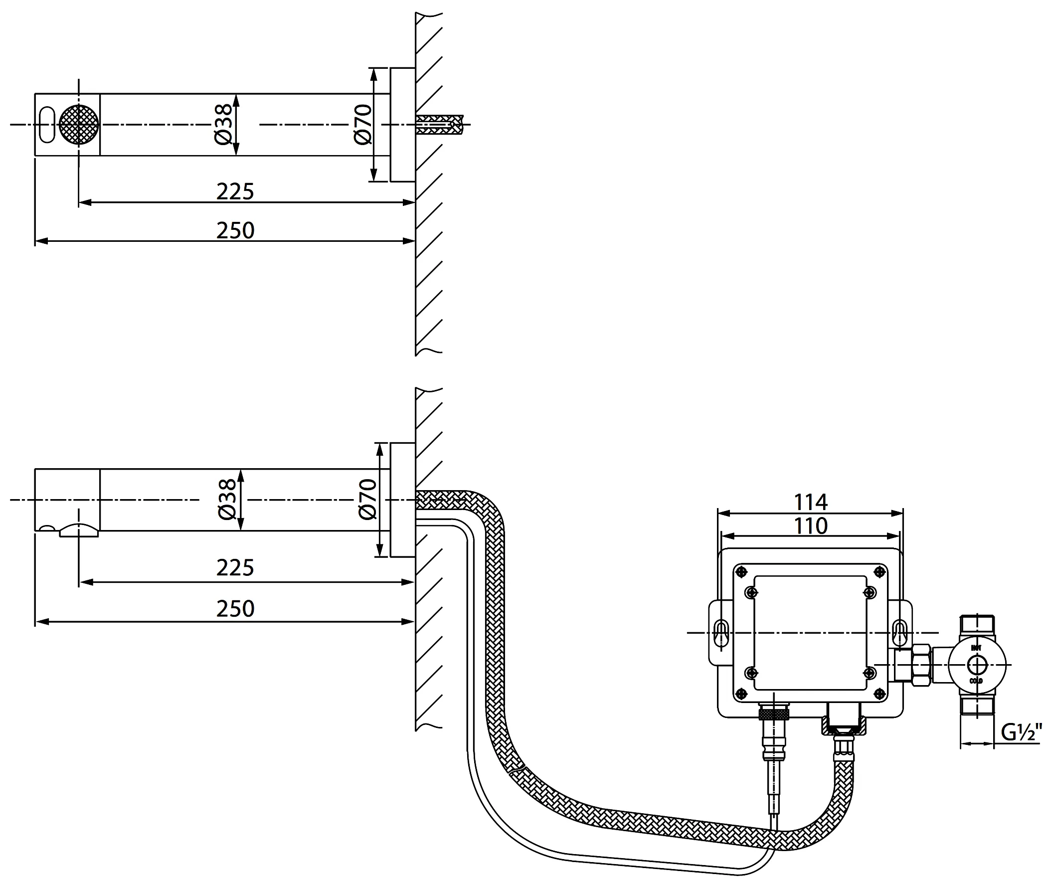 Lemark Project LM4651CE Смеситель для раковины