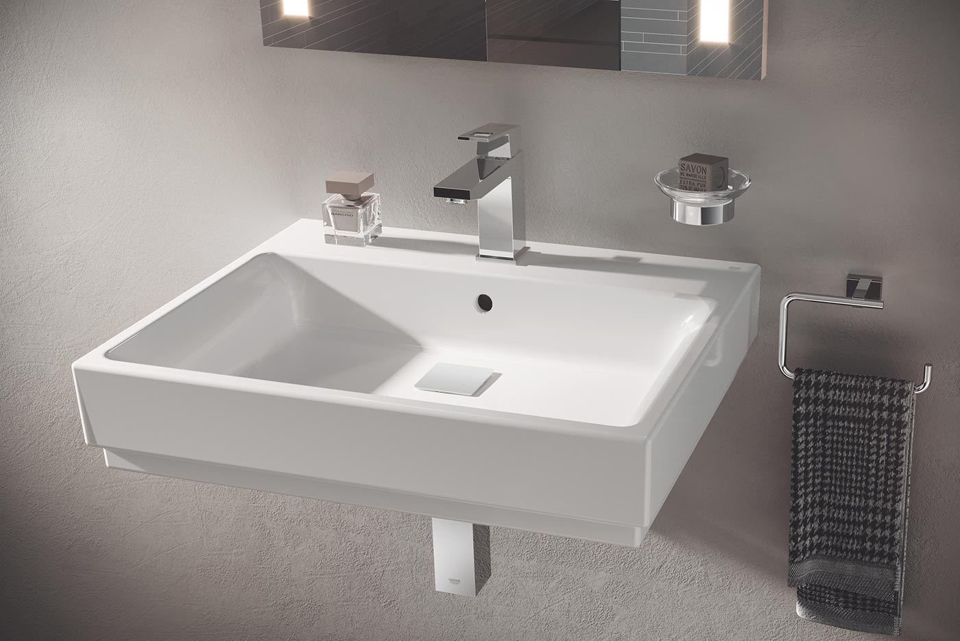 Grohe Cube Ceramic 39473 00H Раковина 600x490