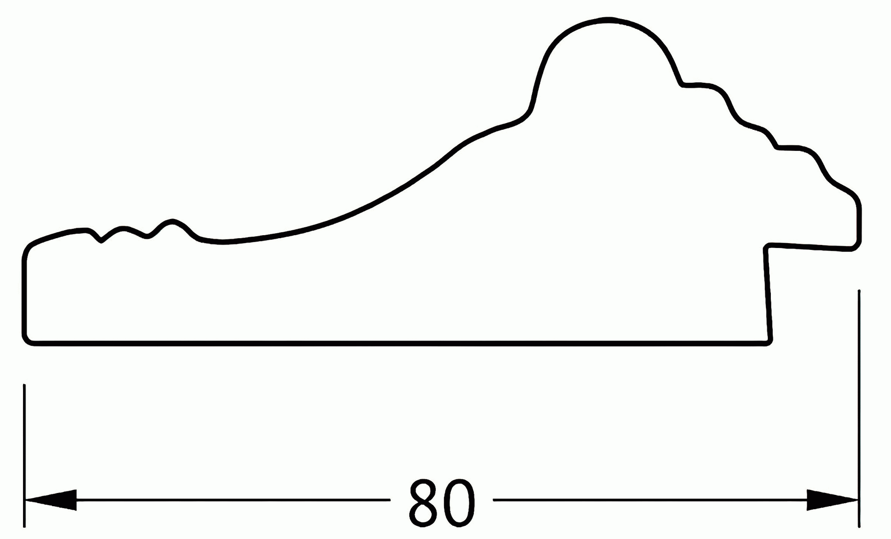 Evoform Exclusive-G BY4052 Зеркало с гравировкой в багетной раме 55x124