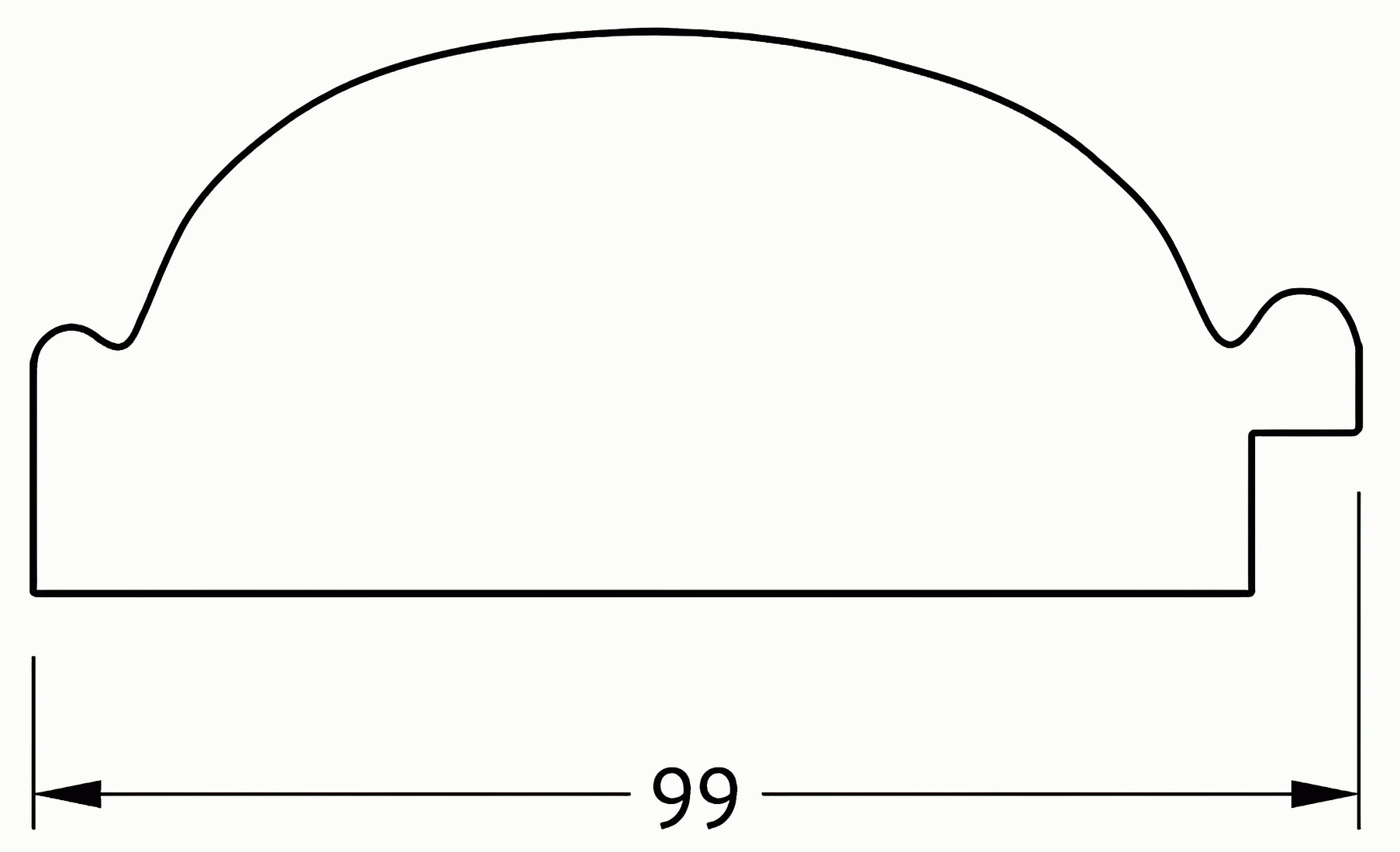 Evoform Exclusive-G BY4071 Зеркало с гравировкой в багетной раме 59x128