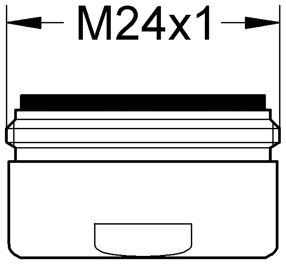 Grohe 13929 000 Аэратор для смесителя M24x1 (хром)