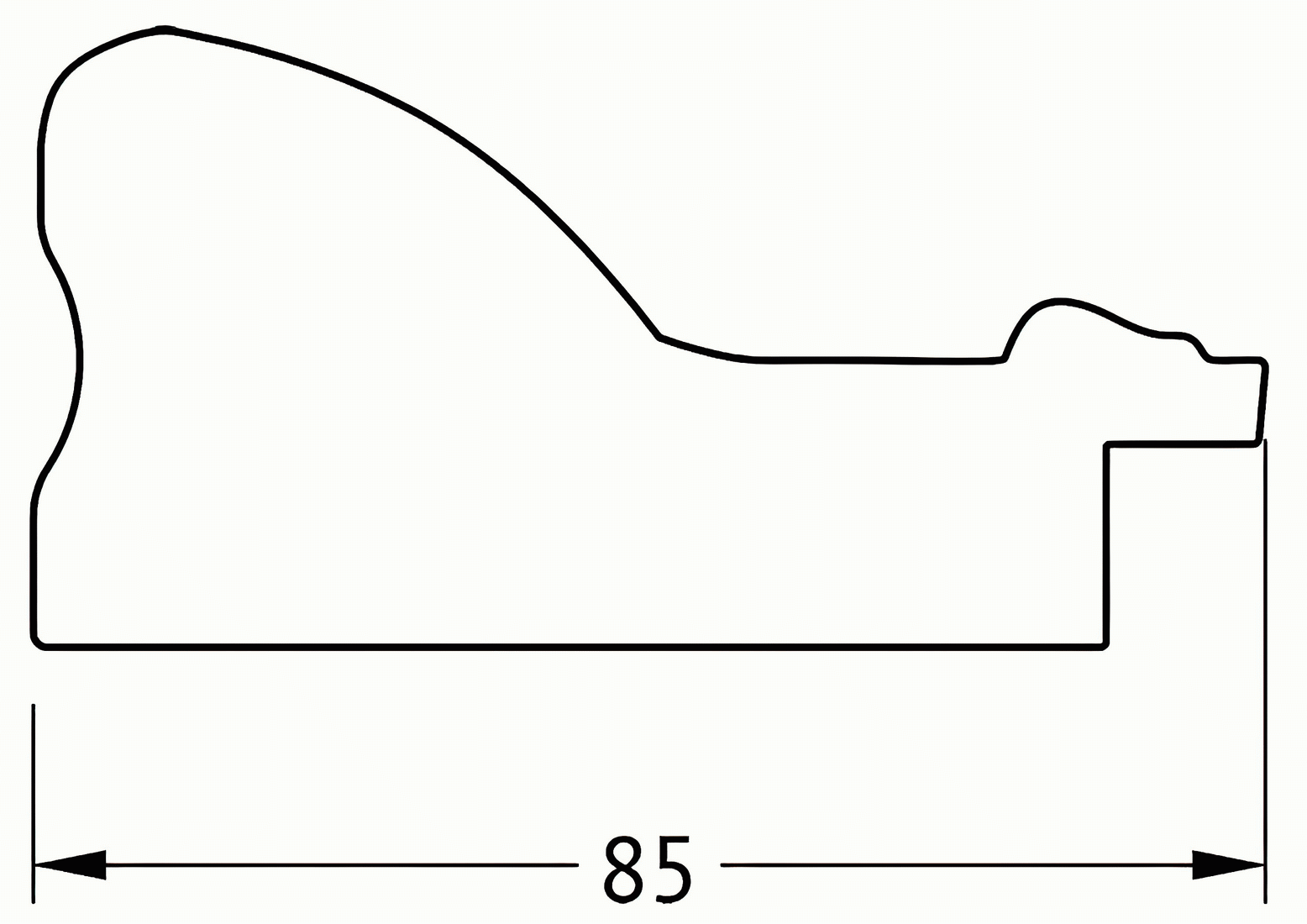 Evoform Exclusive-G BY4013 Зеркало с гравировкой в багетной раме 55x72