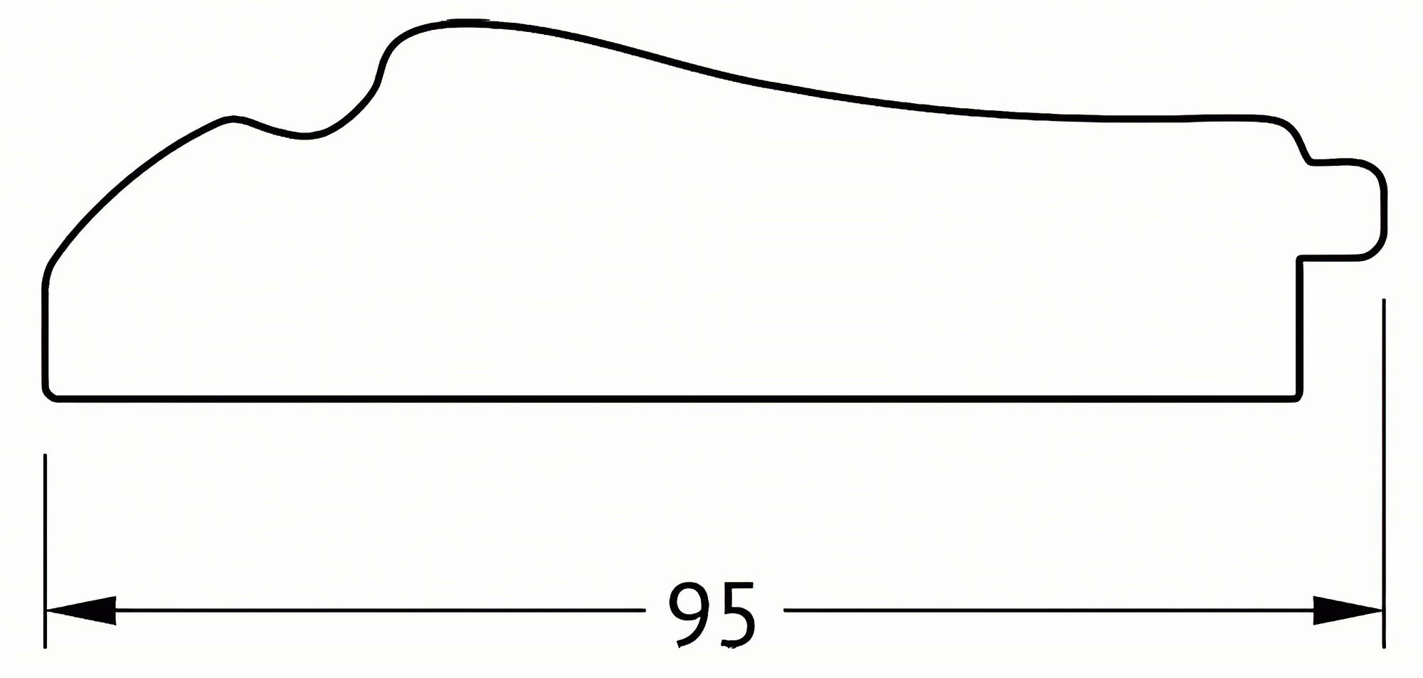 Evoform Exclusive-G BY4069 Зеркало с гравировкой в багетной раме 58x128