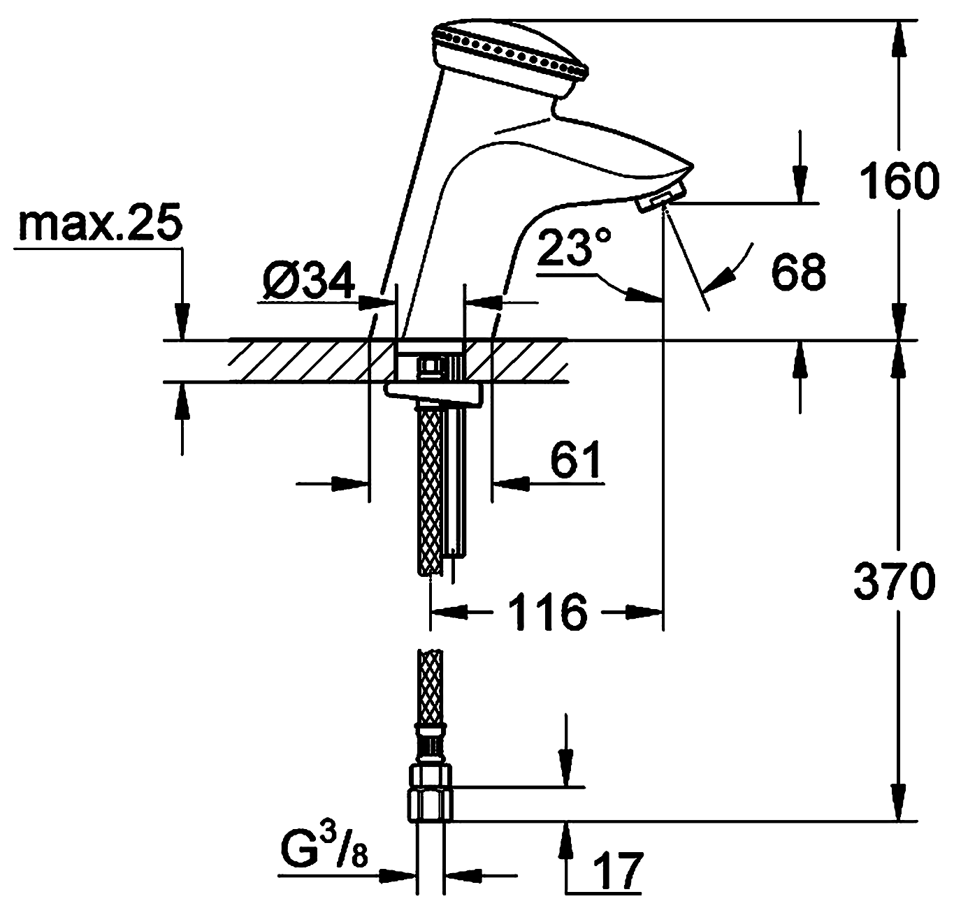 Grohe Contromix Surf 36120000 Вентиль порционный