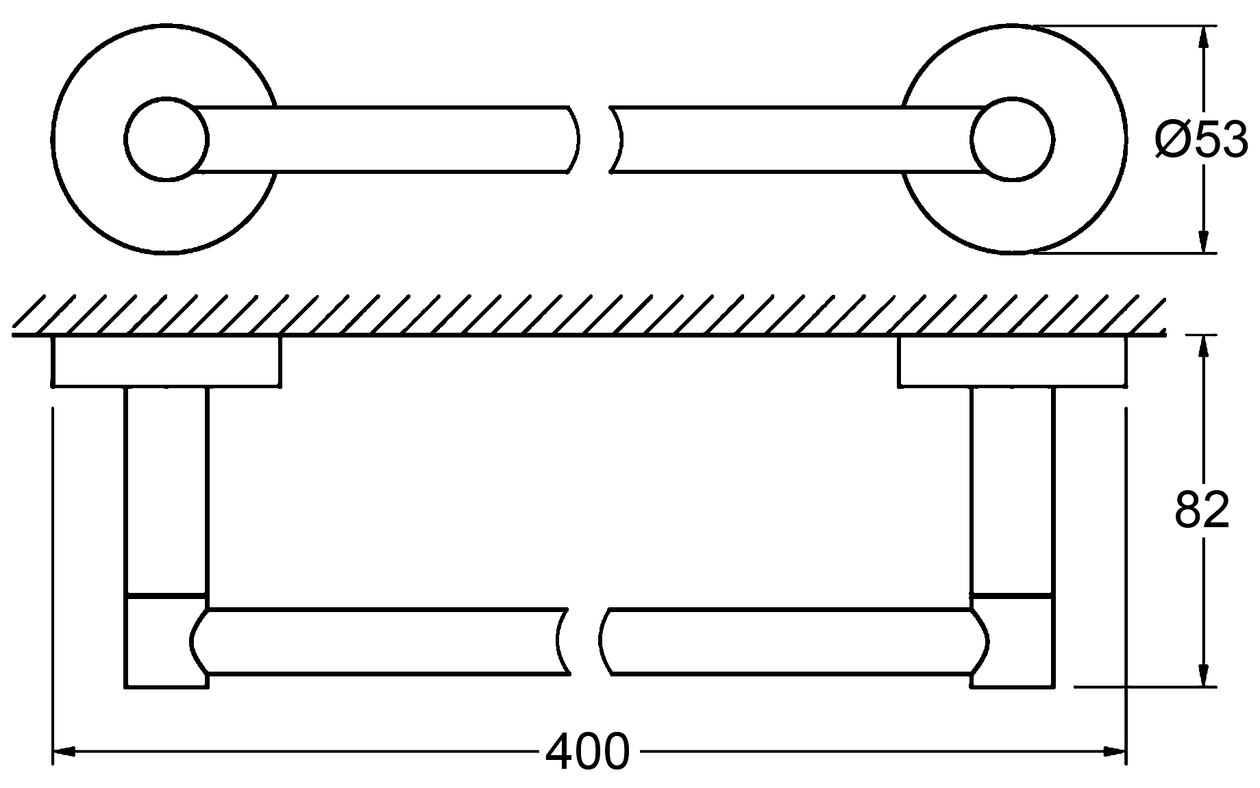 ArtWelle Harmonie HAR026 Полотенцедержатель 40 см