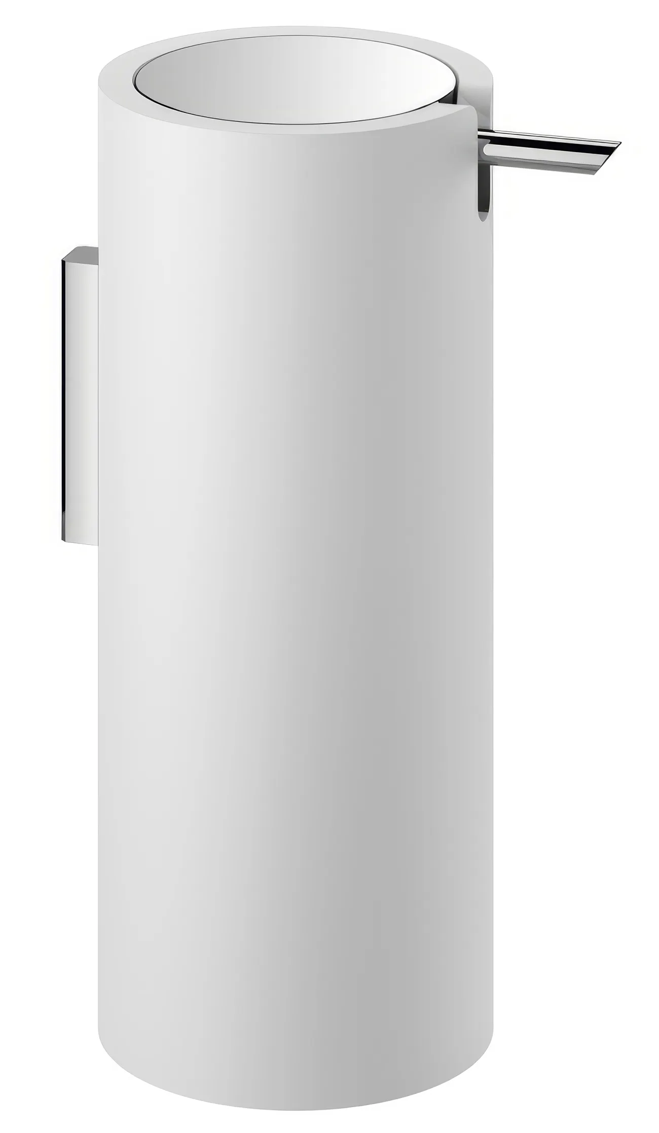 Decor Walther Stone WSP 0972254 Диспенсер жидкого мыла настенный (белый/хром)