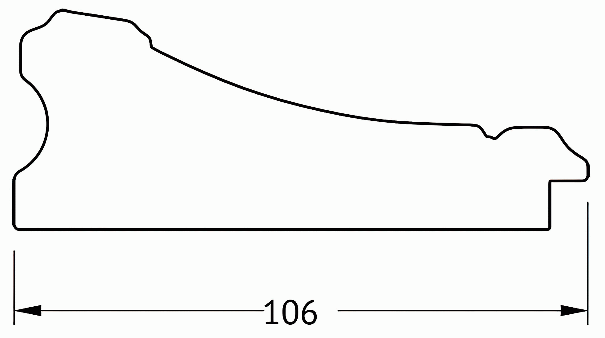 Evoform Exclusive-G BY4080 Зеркало с гравировкой в багетной раме 60x130