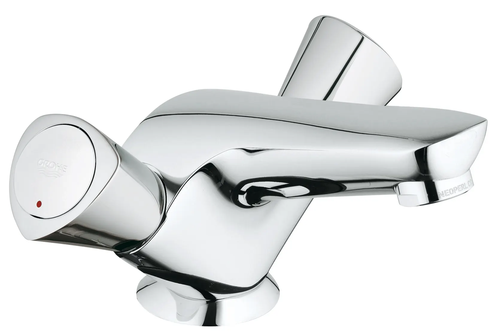 Grohe Costa S 21255 001 Смеситель для раковины с донным клапаном